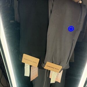 2 PAIRS!! Black and Gray Sweat Pants